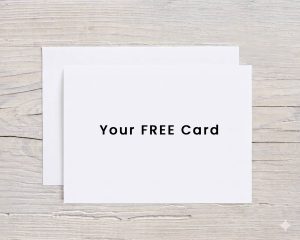 Choose this item as your FREE card